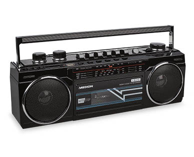 80s Style Bluetooth Boombox