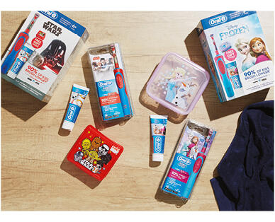 Oral-B Star Wars or Frozen Kid's Oral Care Kit