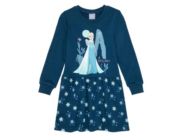 Girls' Sweatshirt Dress "Frozen"