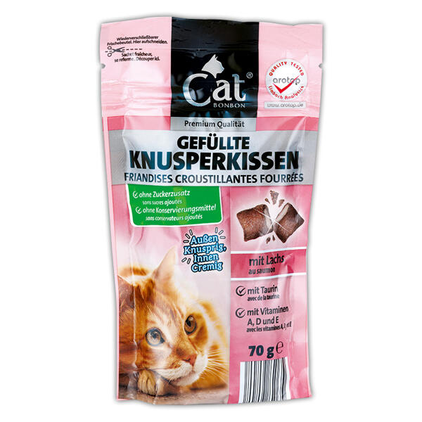 Gefüllte Knusperkissen