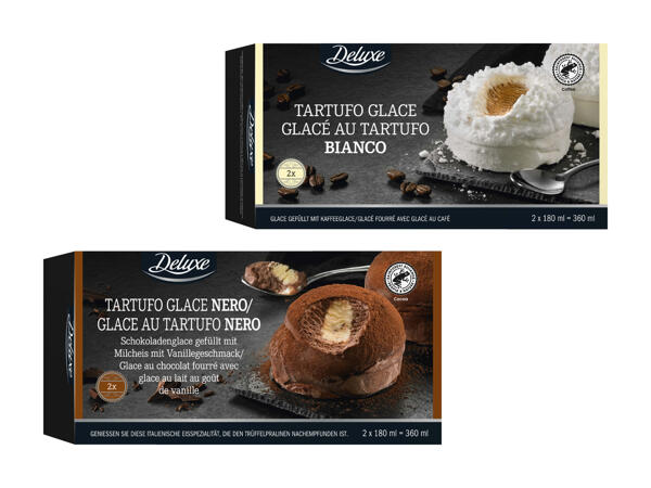 Gelato tartufo nero/​bianco