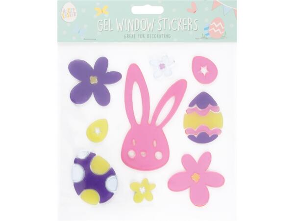 Easter Gel Window Stickers