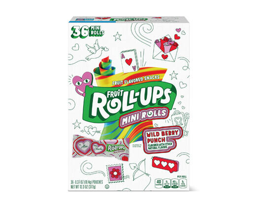 Betty Crocker Valentine's Day Fruit Roll Ups