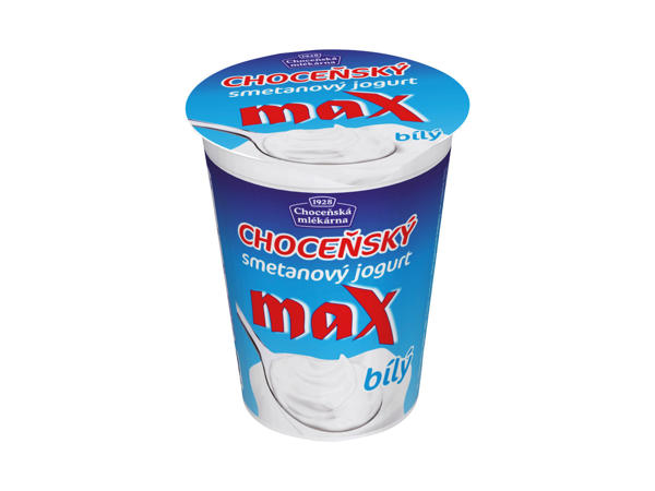 CHOCEŇSKÝ SMETANOVÝ JOGURT BÍLÝ