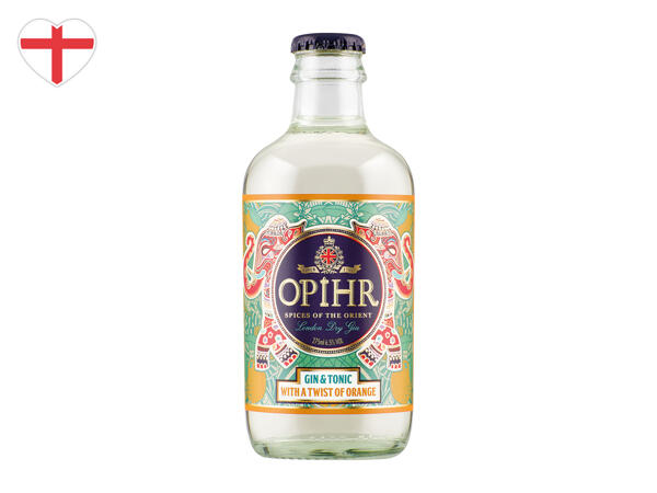 Opihr G&T with Orange