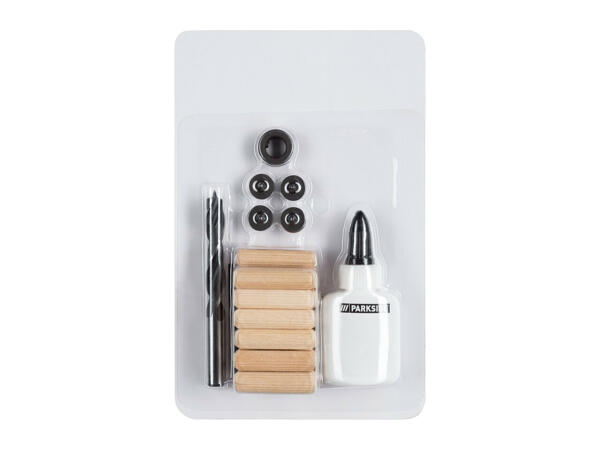 Parkside Dowel Set with Drill Bit
