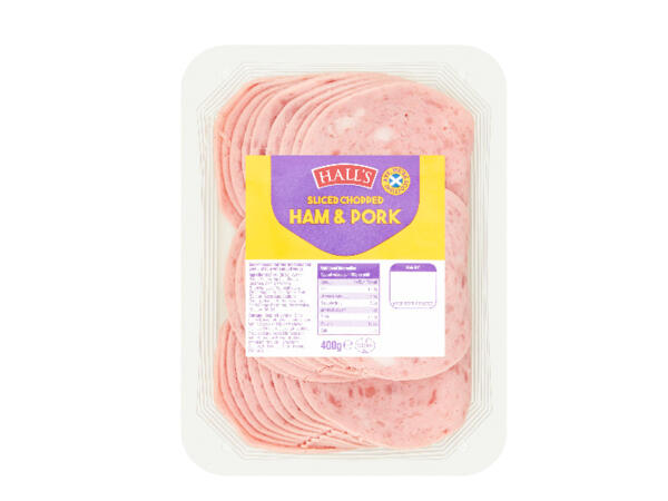 Hall's Sliced Chopped Ham & Pork