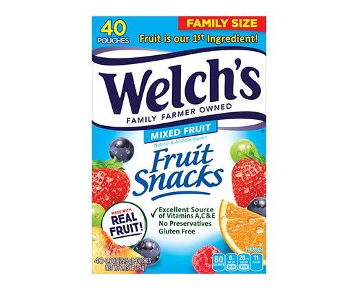 Welch's 
 Mixed Fruit 40ct Fruit Snacks