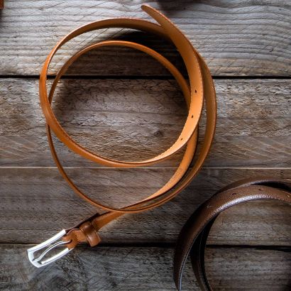Ceinture en cuir pour hommes