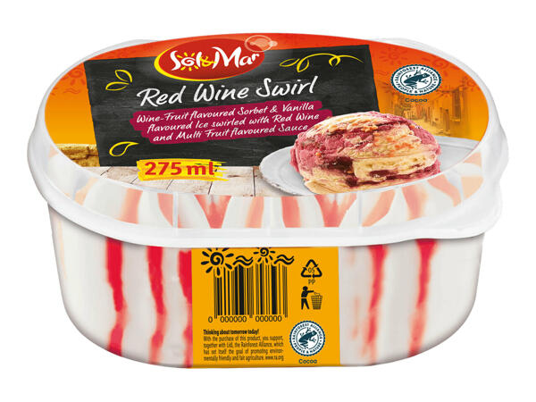 Sol & Mar Mini Swirled Ice Cream Sorbet