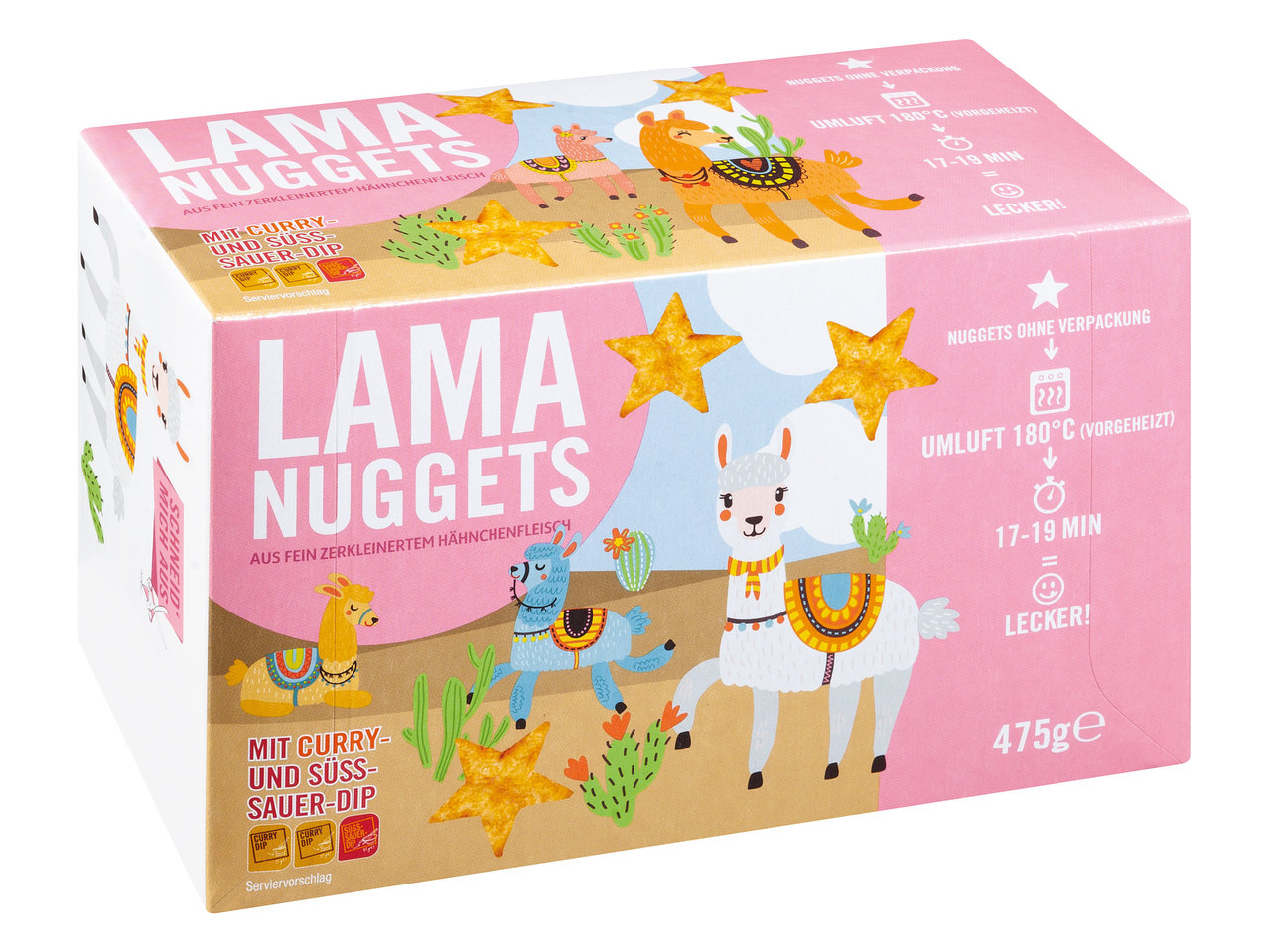 Hendl-Nuggets mit Dip