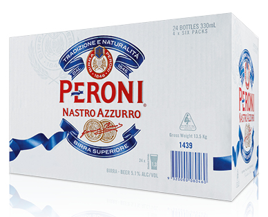 Peroni Nastro Azzurro 24 x 330ml