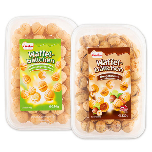 Waffelbällchen
