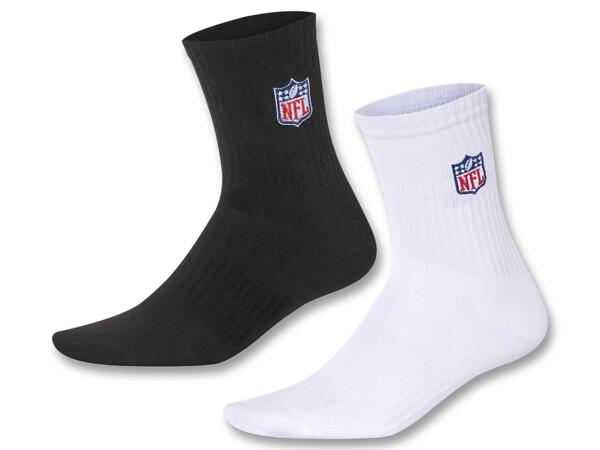 Ladies' and men's socks, 2 pairs
