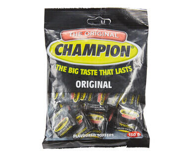 Champion Flavoured Toffees 150g