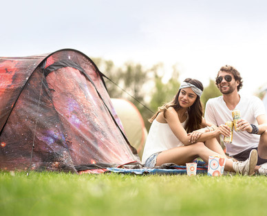 ADVENTURIDGE Festival Pop-up-Zelt