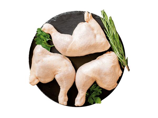 Frische Maishendl Keulen