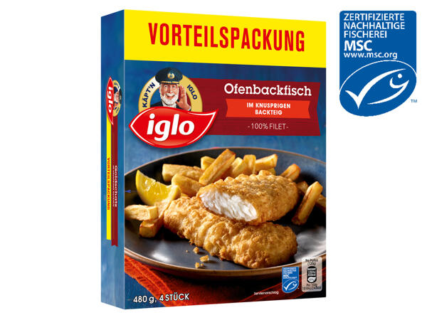 Iglo MSC Ofenbackfisch