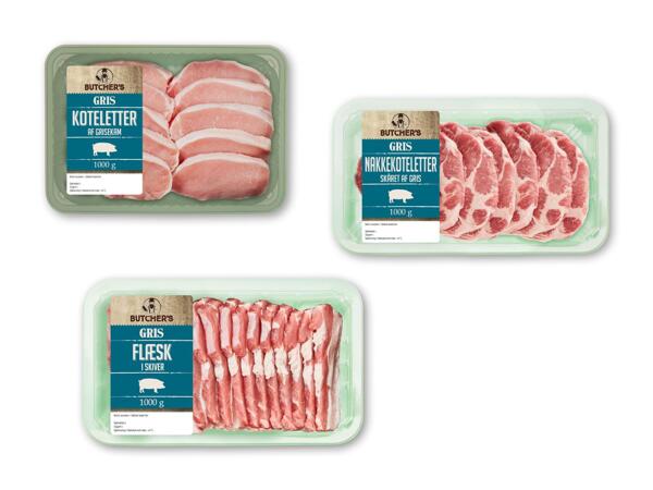 BUTCHER‘S Flæsk, nakkekoteletter eller koteletter