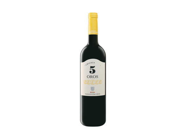 5 Oros Crianza 2018