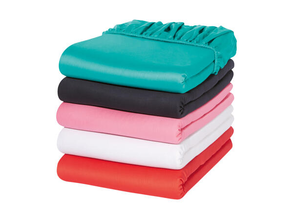 Drap-housse en satin