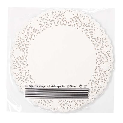 Napperons en papier, 50 pcs