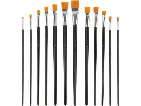 Round or Flat Brush Set