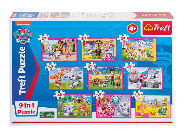Trefl Kid's Character 9-in-1 Puzzle