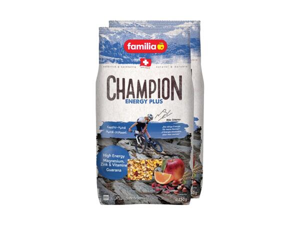 Muesli Champion Energy Plus familia