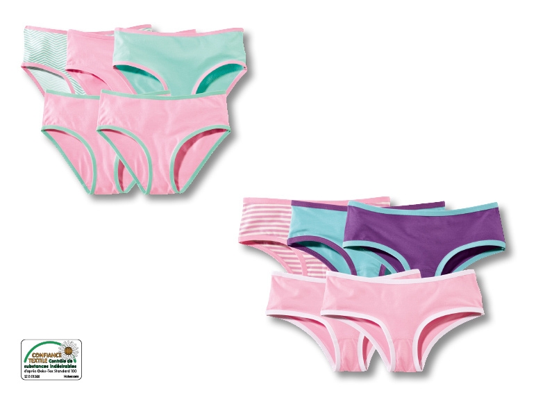 Slips/ hipsters, lot de 5