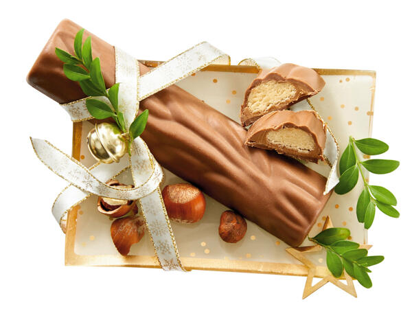 Edelnougat-Edelmarzipan Baumstamm