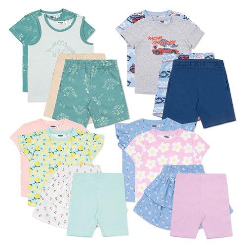 LILY & DAN Kinder-/Kleinkinder-Sommer-Set, 4-teilig