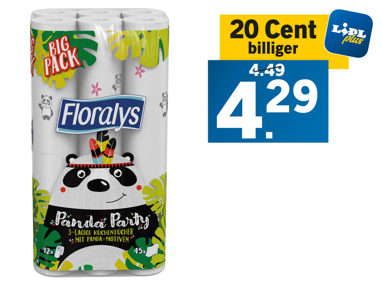 FLORALYS Küchentücher