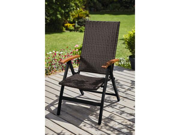 Valencia Wicker Folding Chair