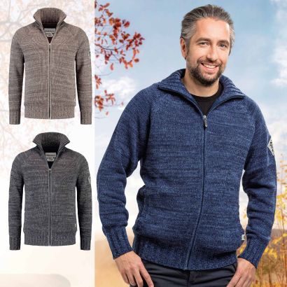 Cardigan d'hiver pour hommes