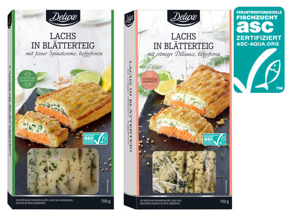 ASC Lachs in Blätterteig