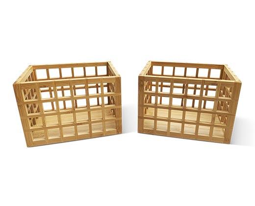 Huntington Home Bamboo Baskets - Aldi - US - Specials archive