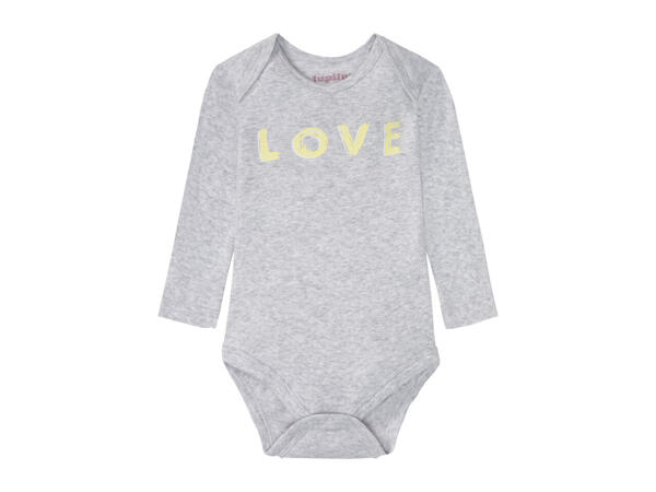 Lupilu Baby Long-Sleeve Bodysuits