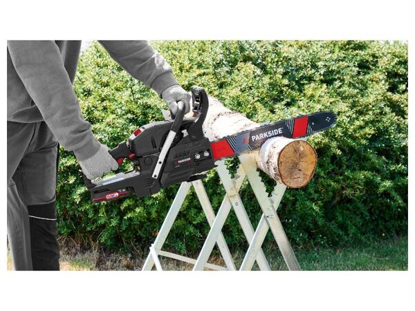 Benzínová řetězová pila s elektrickým startováním PPBKS 56 C3