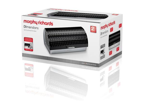 Morphy Richards Dimensions Roll-Top Bread Bin