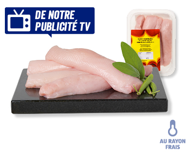 Filets de dos de lapin