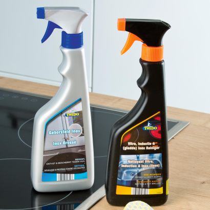 Nettoyant pour acier inoxydable ou vitrocéramique