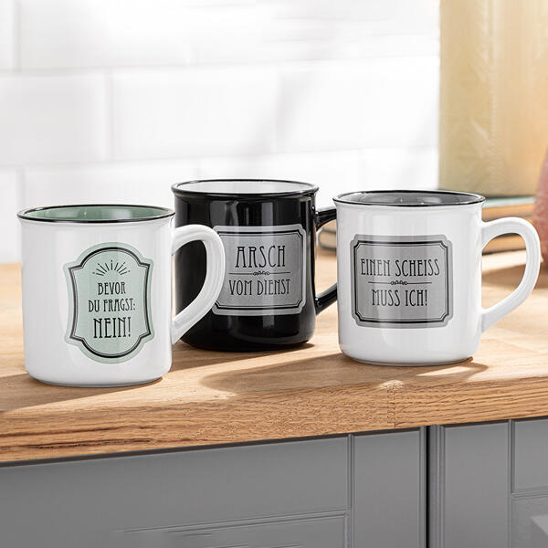 "Sag es wie es ist"-Tasse