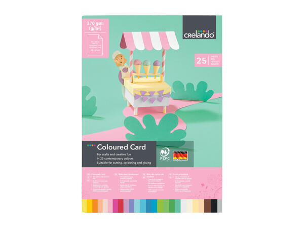 Crelando Coloured Card