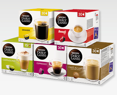 Capsules de café NESCAFÉ(R) DOLCE GUSTO(R)