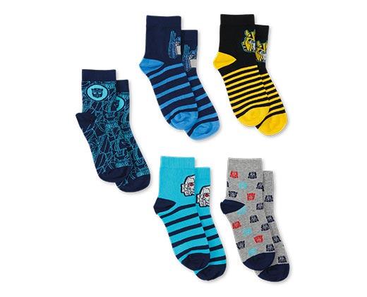 Licensed Childrens Character 5pk Socks