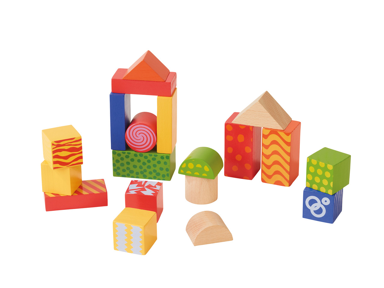 Playtive Junior Wooden Block Sets1 - Lidl — Great Britain - Specials ...