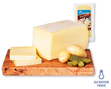 Raclette au lait d'alpage