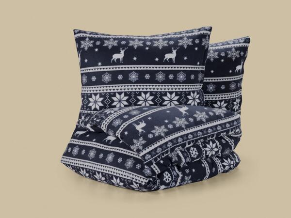 Fleece Double Duvet Cover Set