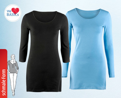WE LOVE BASICS Damen-Longshirt